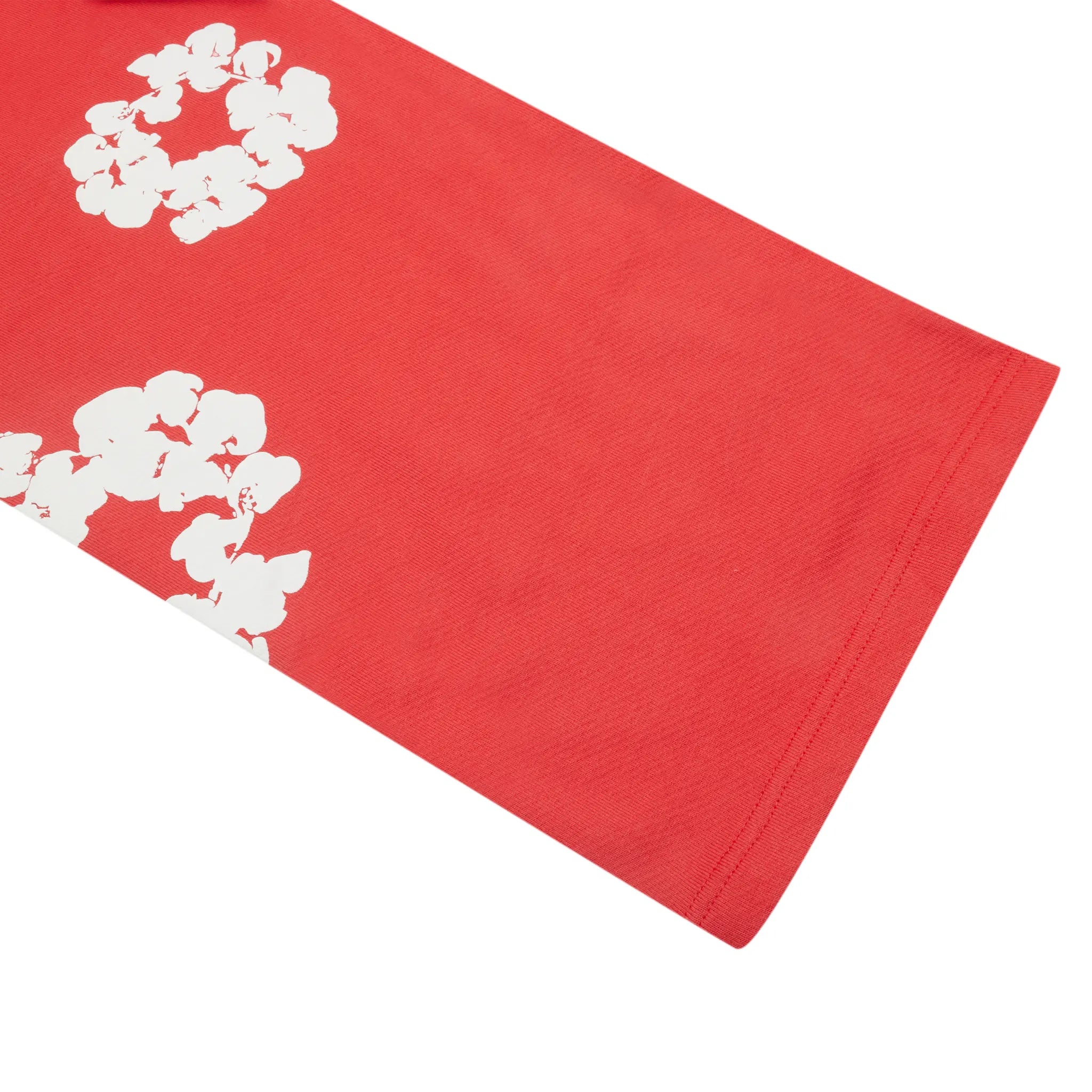 Denim Tears The Cotton Wreath Baggy Red Sweatpants - view 3