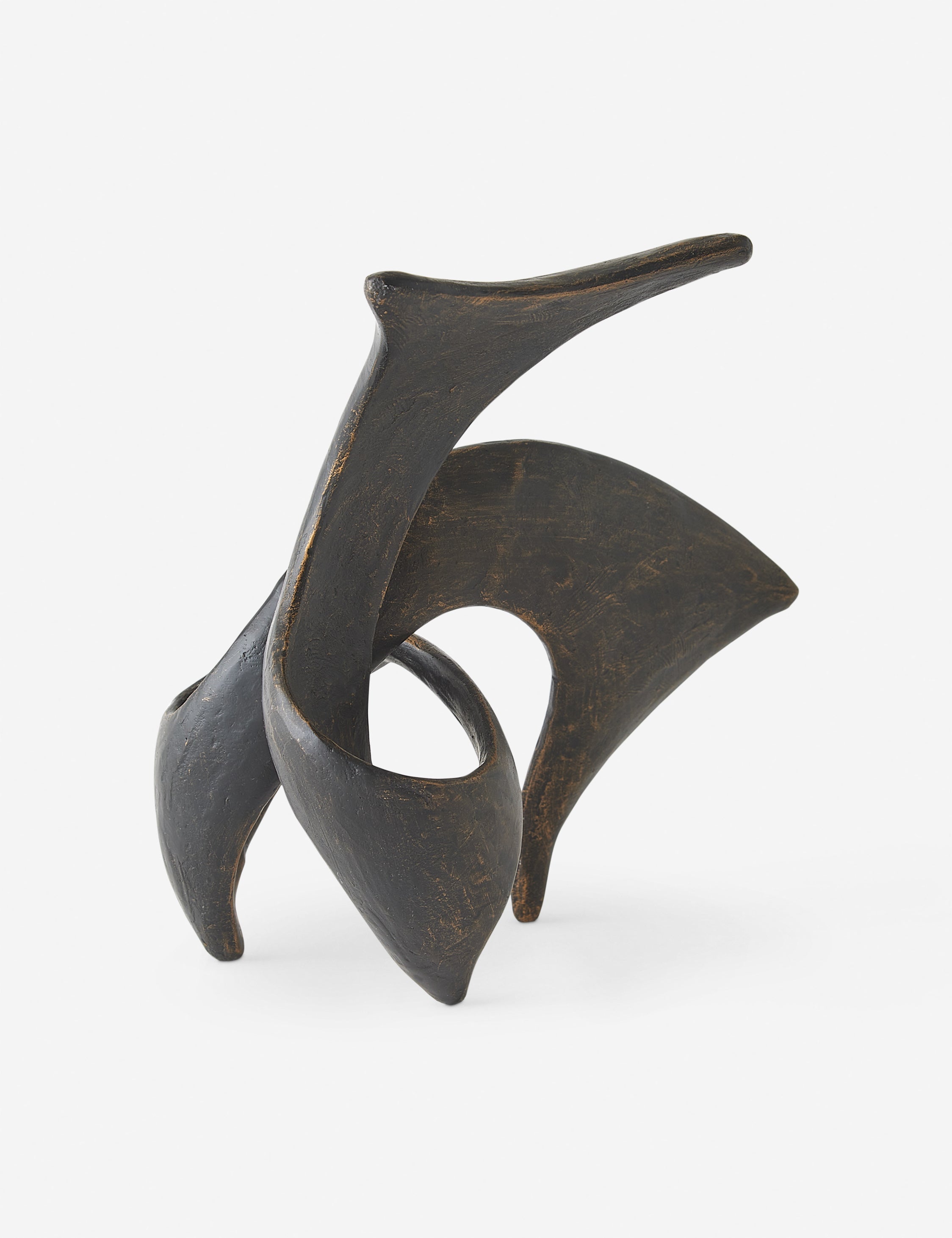 Lulu and Georgia Almonte Sculpture – Bronze - view 2
