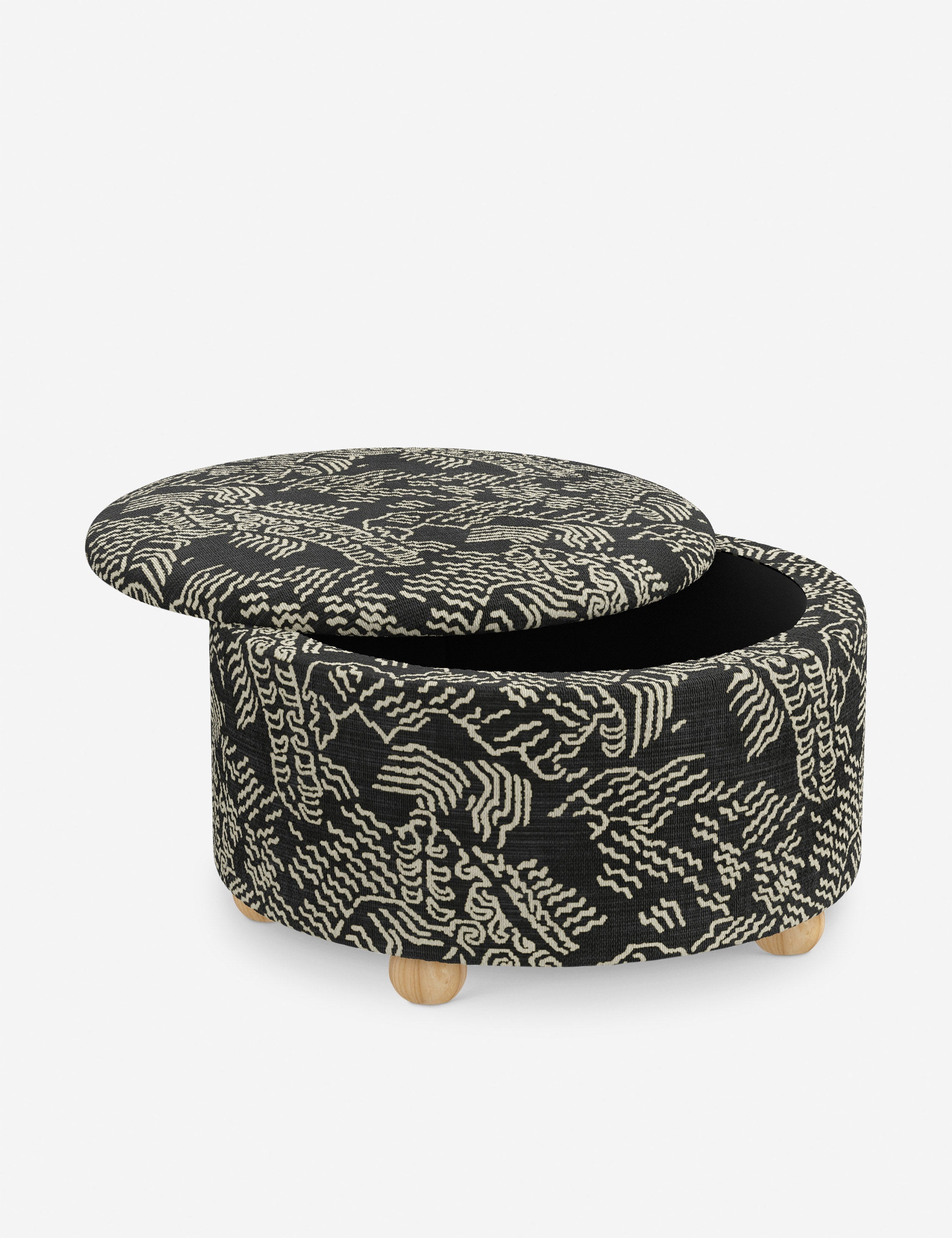Lulu and Georgia Kamila Storage Ottoman - view 218