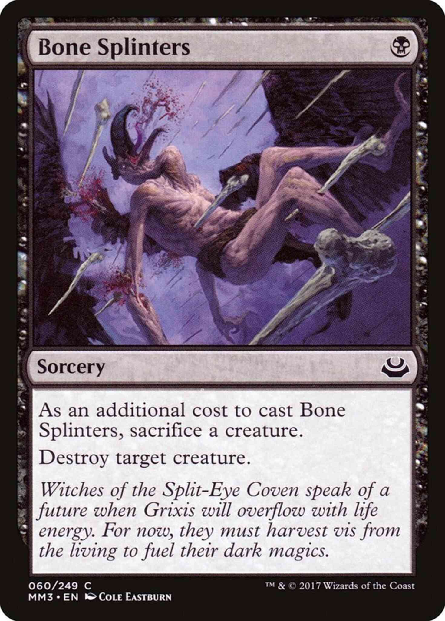 Bone splinters 60 – Magic Bone Splinters [60] [Modern Masters 2017] [Non-Foil]