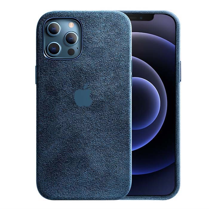 KShop iPhone 13 Pro Alcantara Case - Royal Blue
