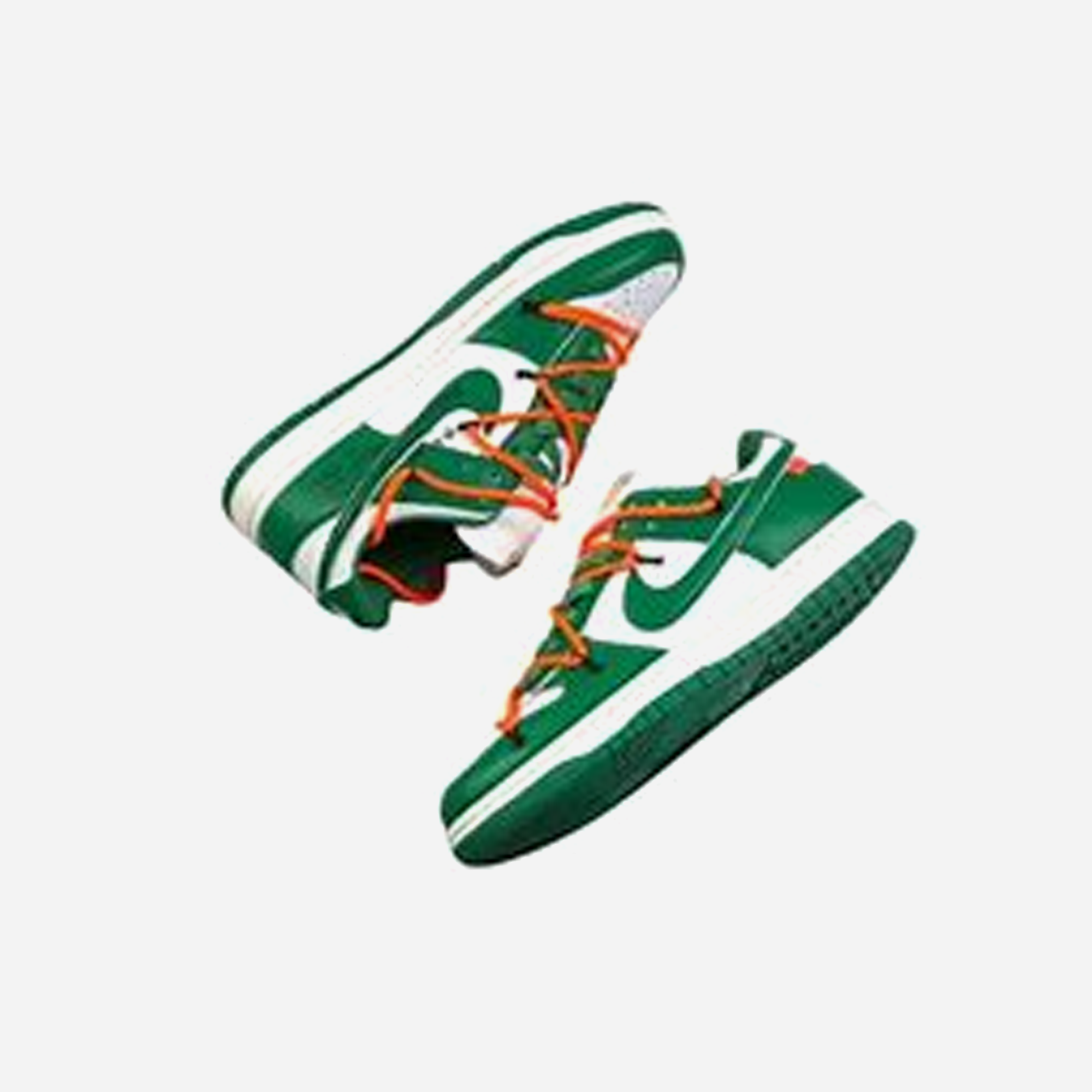 Nike Dunk Low Off-white Pine Green - view 4
