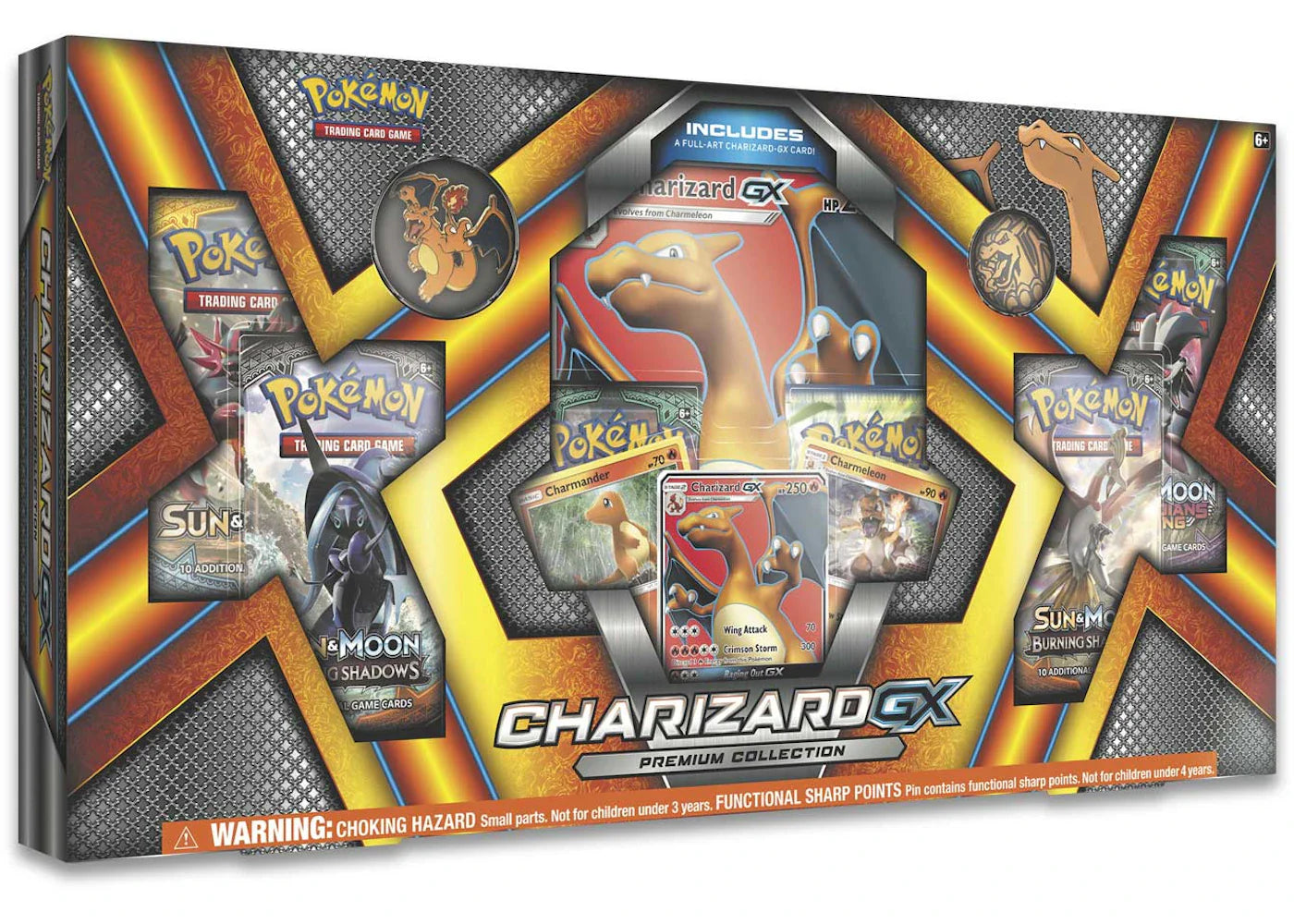 Pokémon 2017 Pokemon TCG Charizard GX Premium Collection