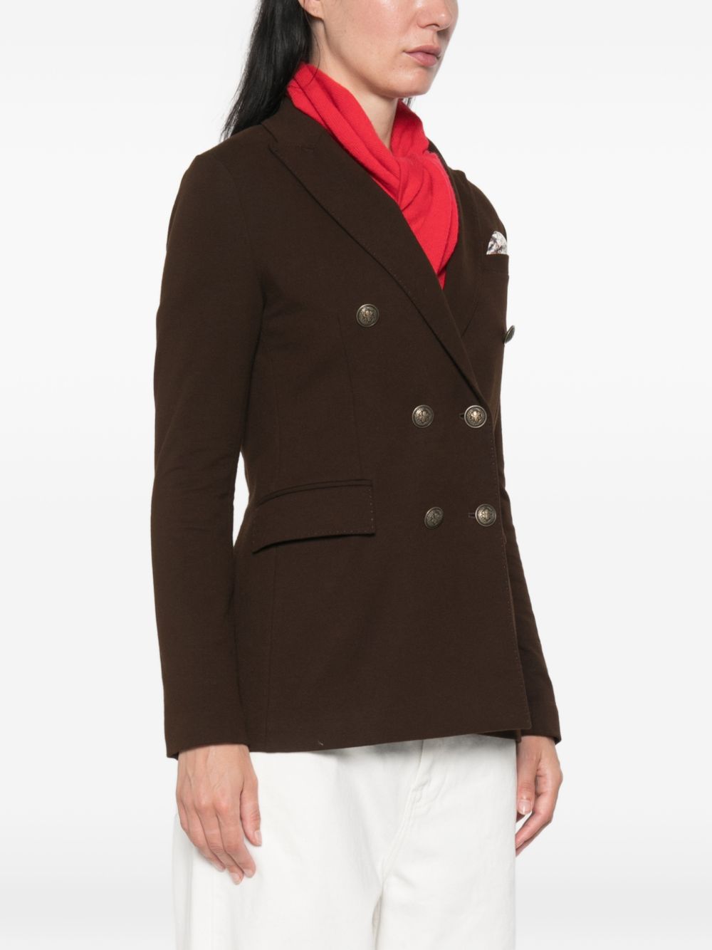 Circolo 1901 Jacket – Cotton 87%, Elastane 13% - view 4