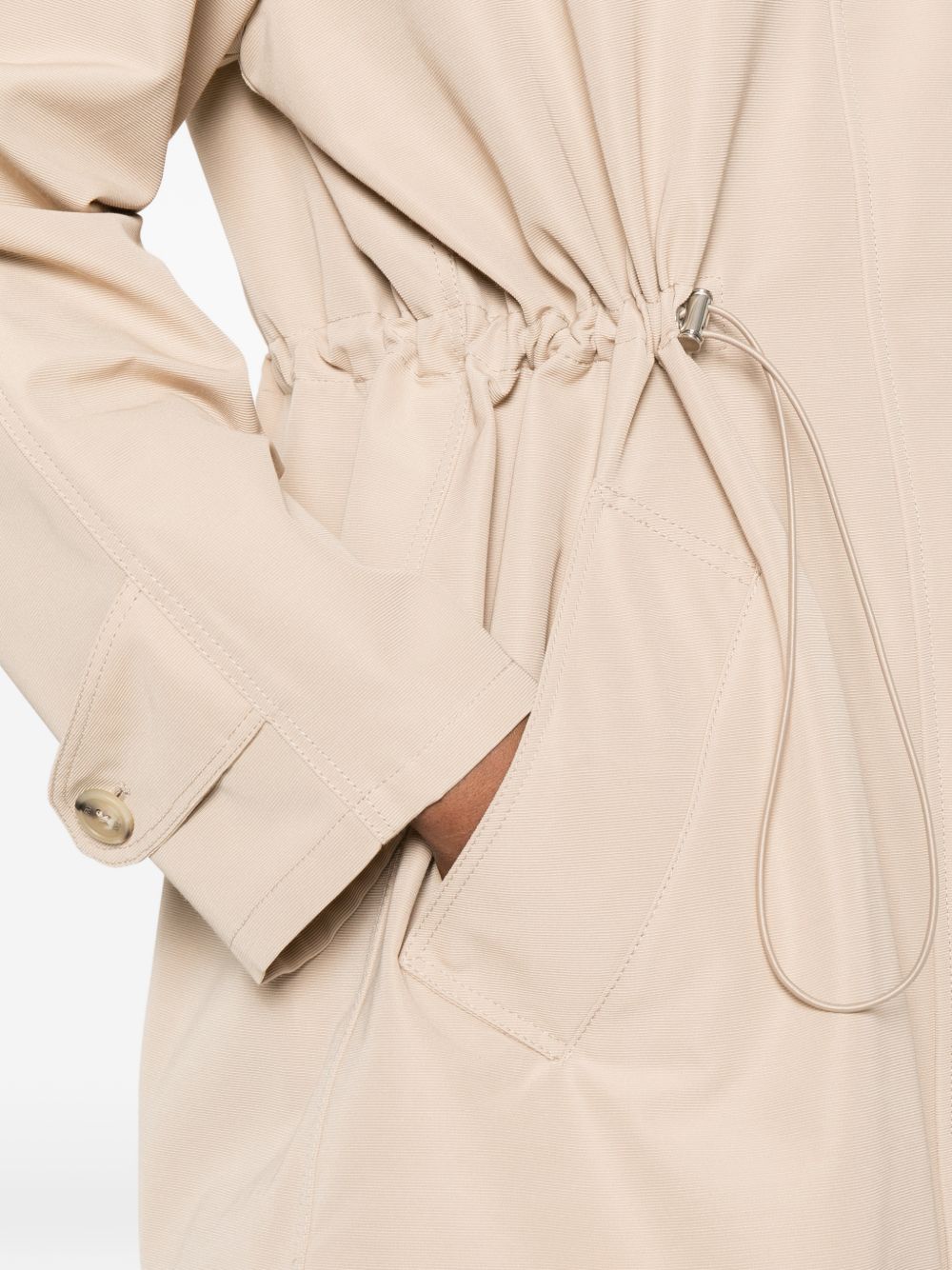 Fay Midi parka coat – Polyester 50% Cotton 50% - view 4