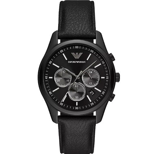 Emporio Armani Antonio Black Dial Men 41mm