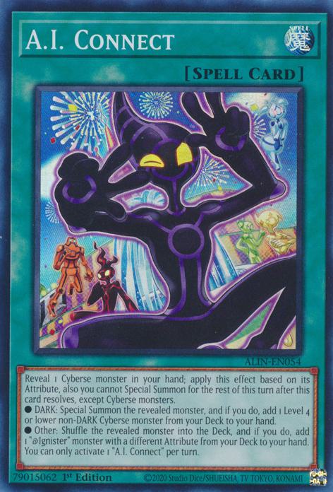 I connect – Yu-Gi-Oh! A.I. Connect - ALIN-EN054 - Super Rare - 1st Edition