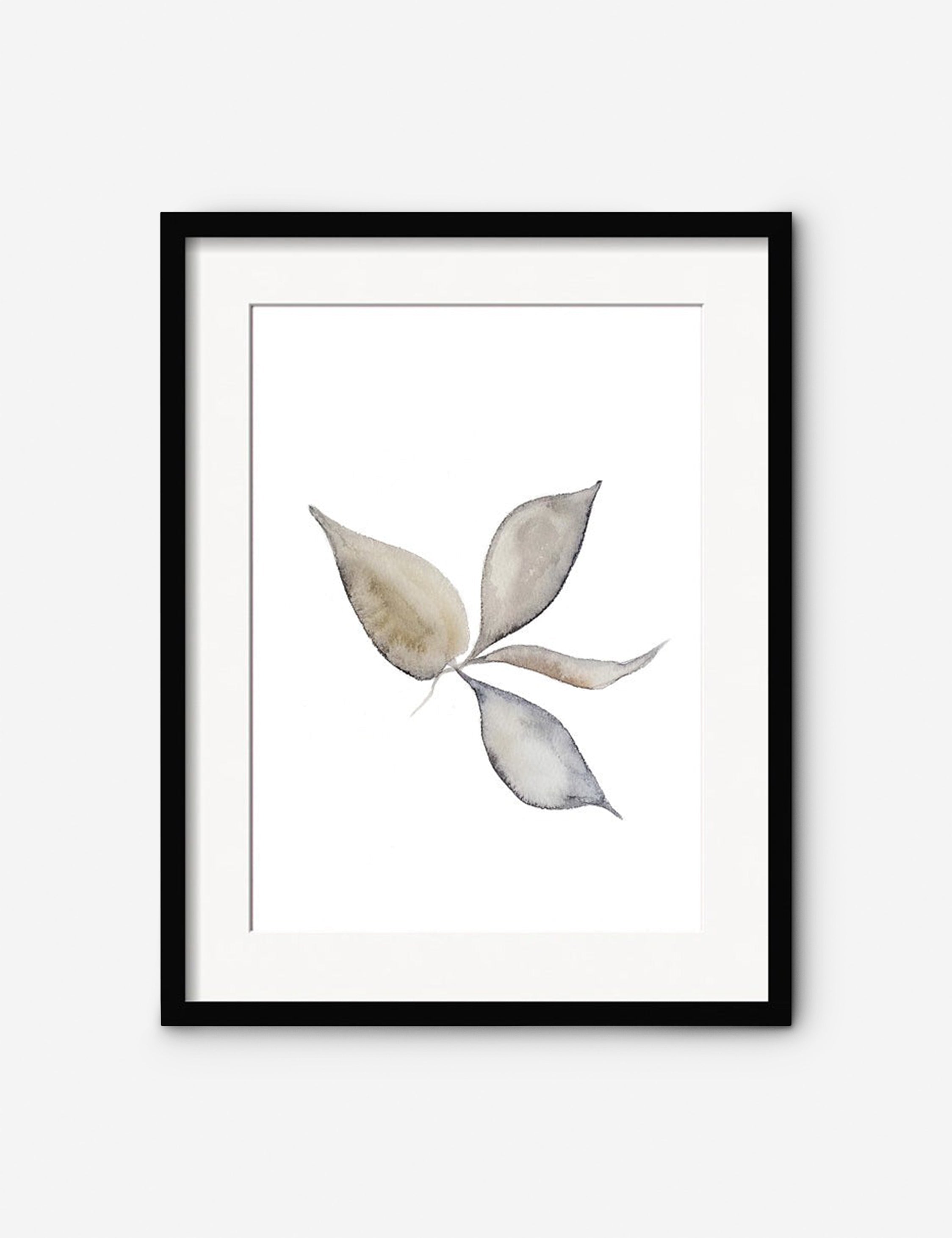 Lulu and Georgia Faded Leaves Print by Céline Nordenhed - view 2