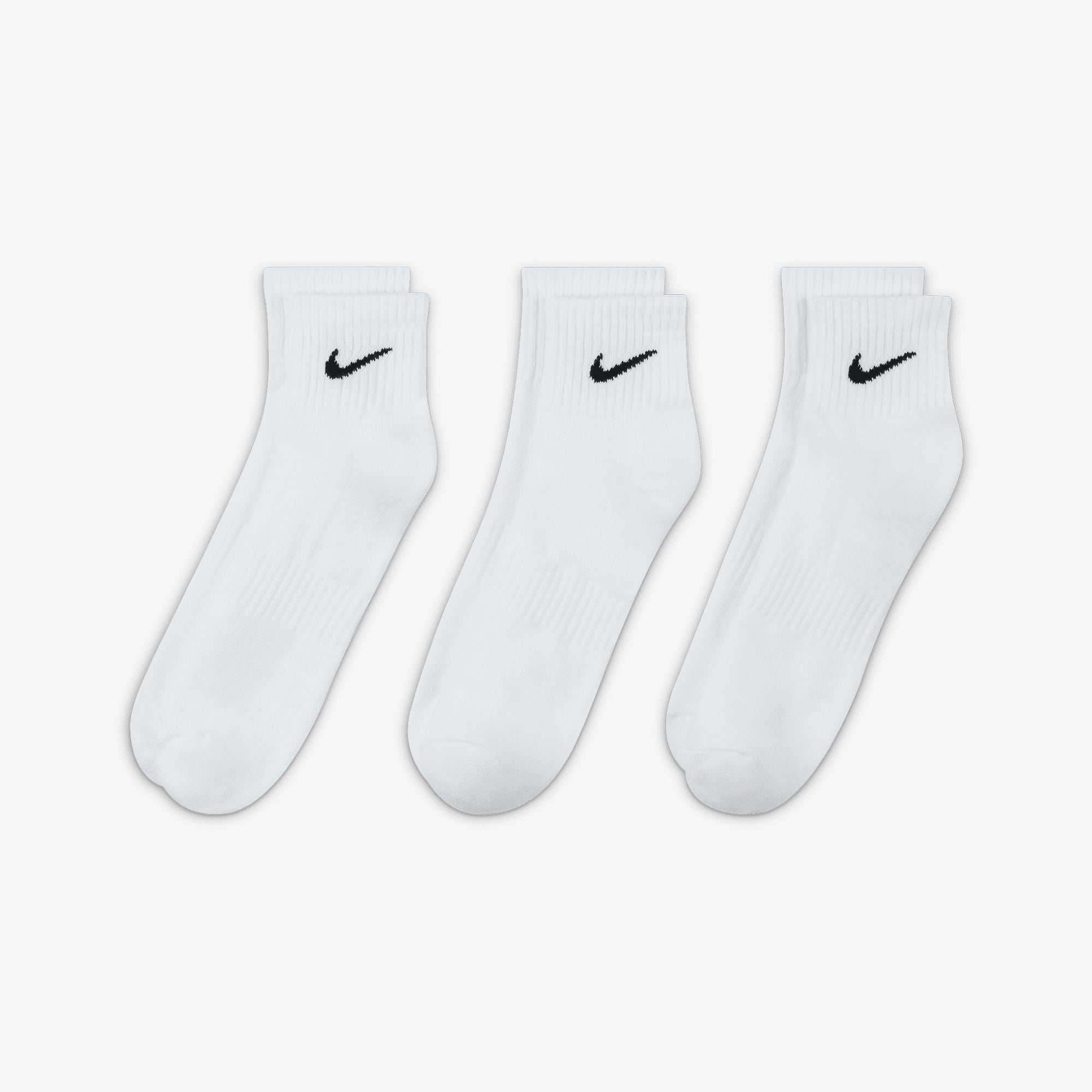 Nike | Everyday Training Ankle Socks { White/black - view 3