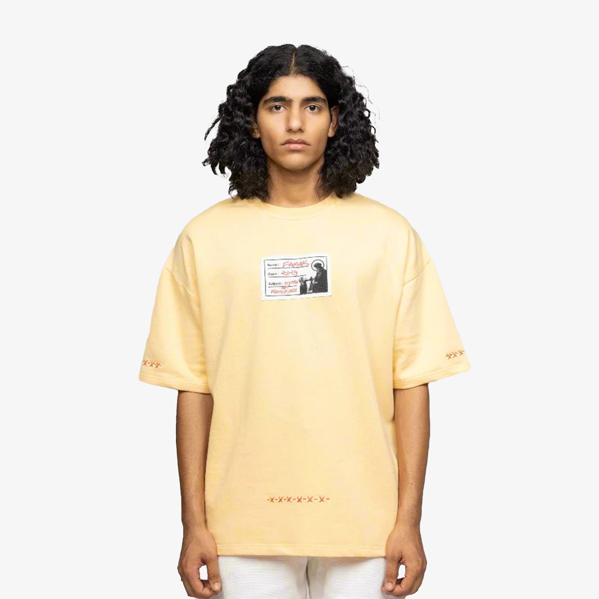 2 0 t-shirt – F A R A K | Call Of Fiction 2.0 T-shirt { Beige/beige