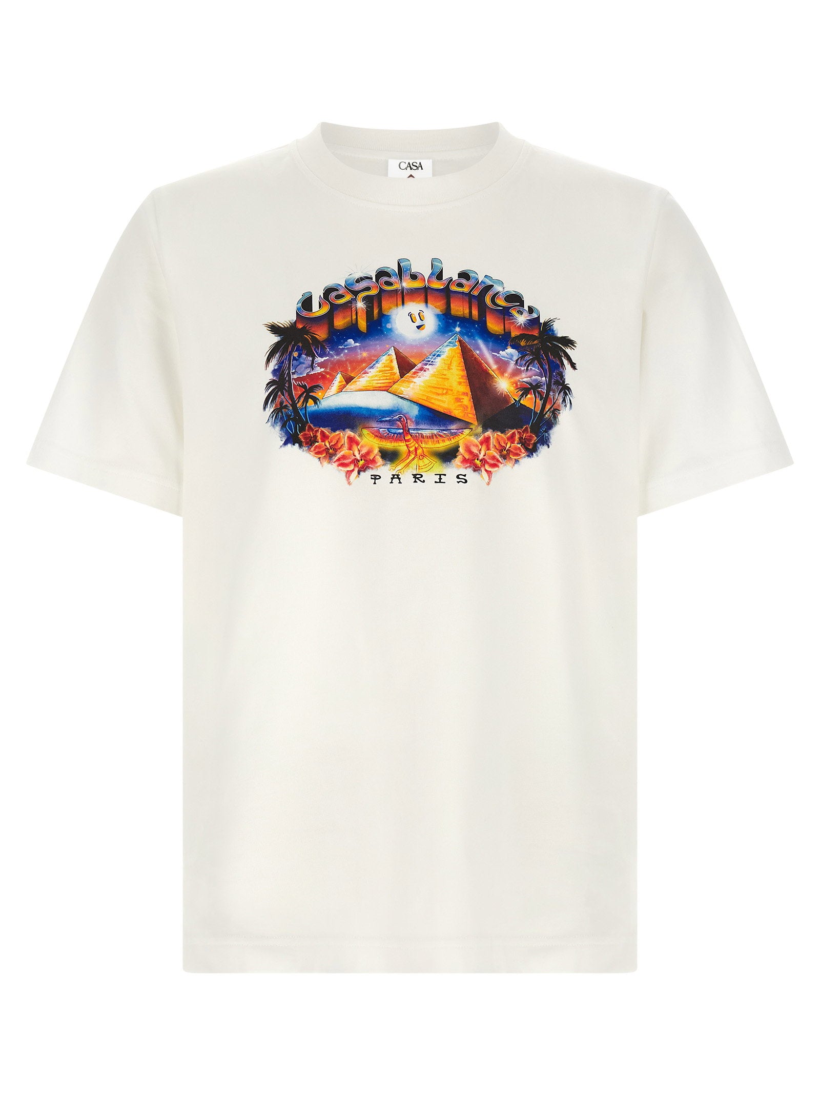 Casablanca Tourism Print T-shirt – 100% organic cotton