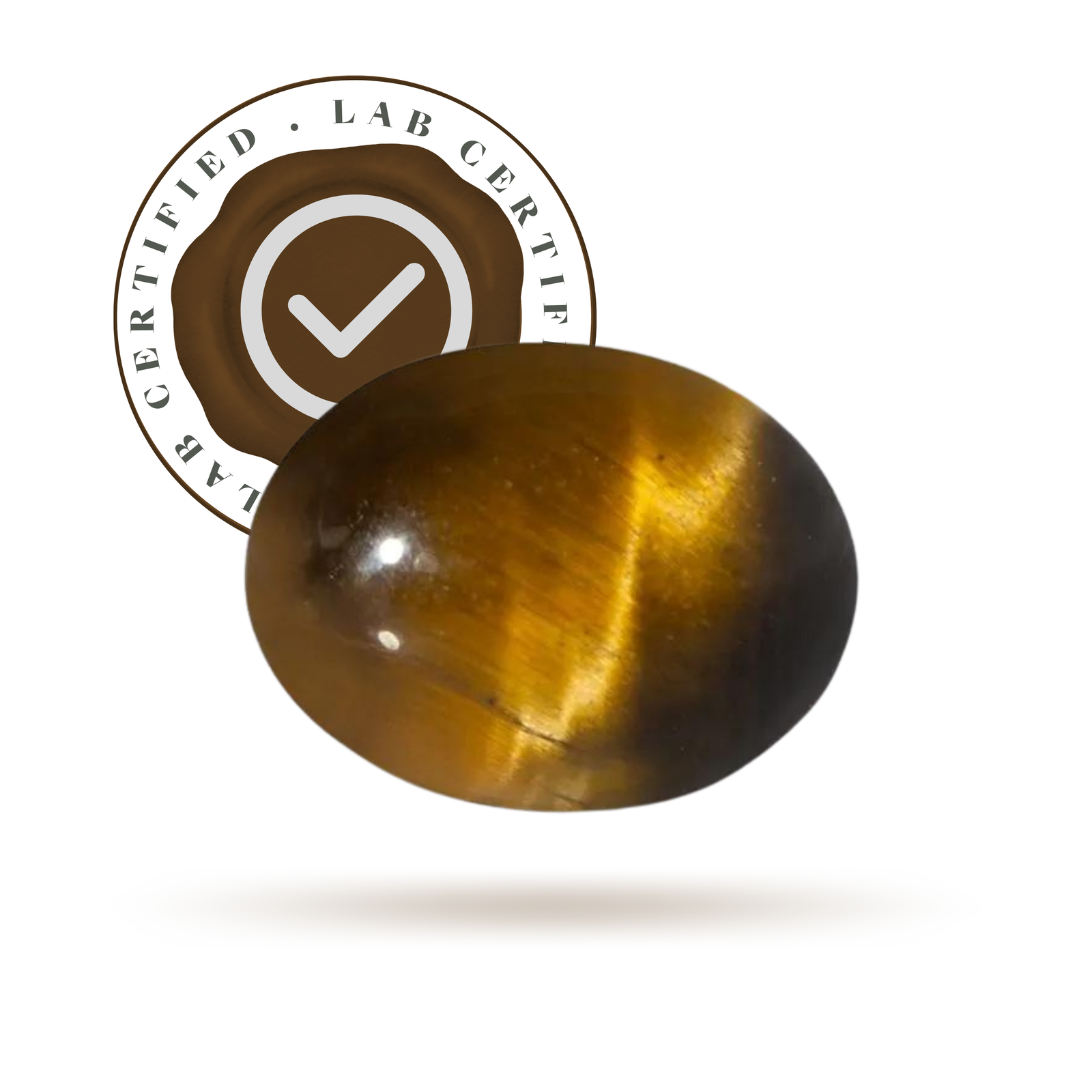 Gemsmantra Tiger's Eye (10 Ratti) - view 2