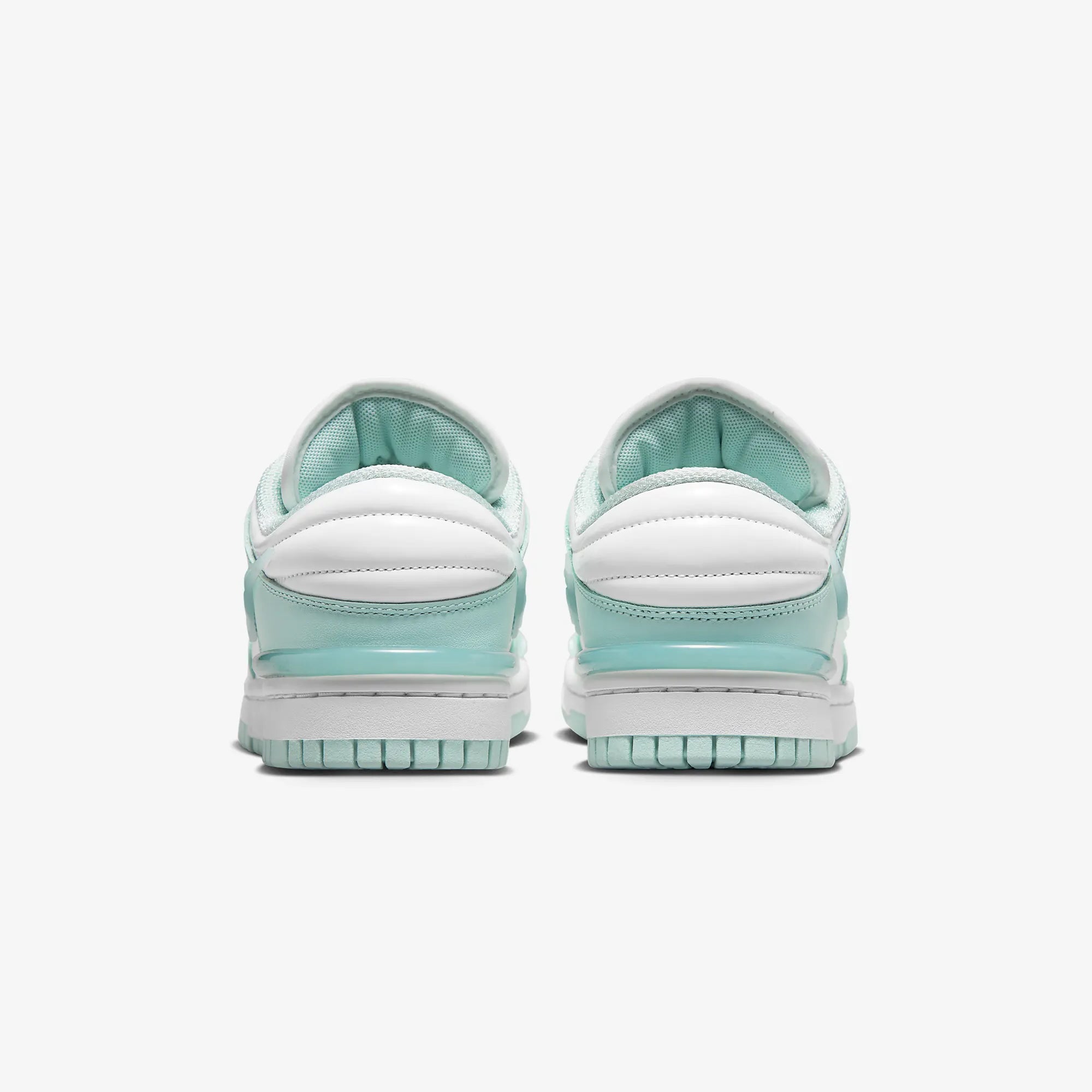 Nike | DUNK LOW TWIST { SUMMIT WHITE/JADE ICE - view 2