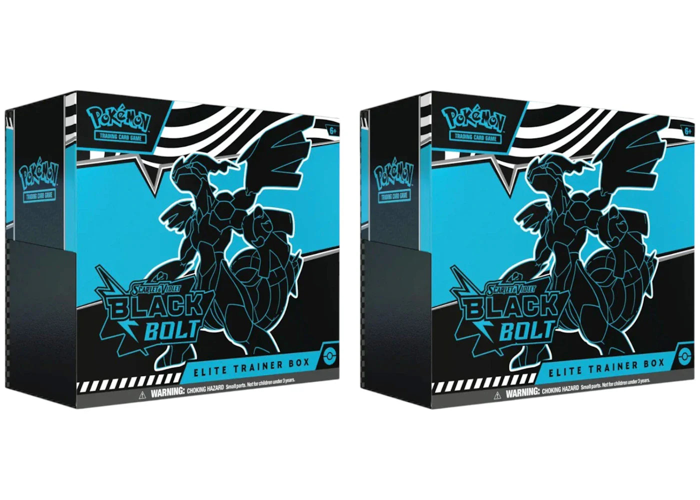 Scarlet violet black – 2025 Pokémon Scarlet & Violet Black Bolt Elite Trainer Box 2x Lot