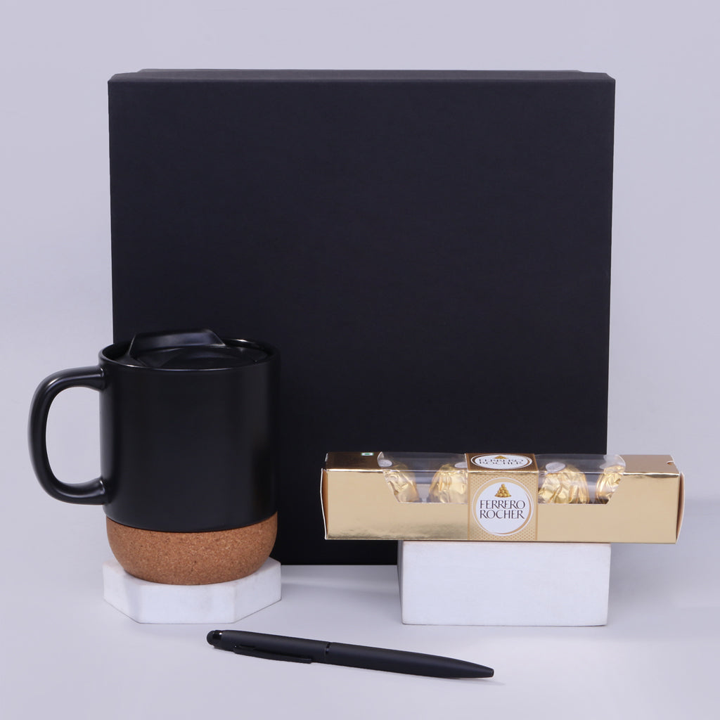 Bigsmall Cork Base Mug Gift Set