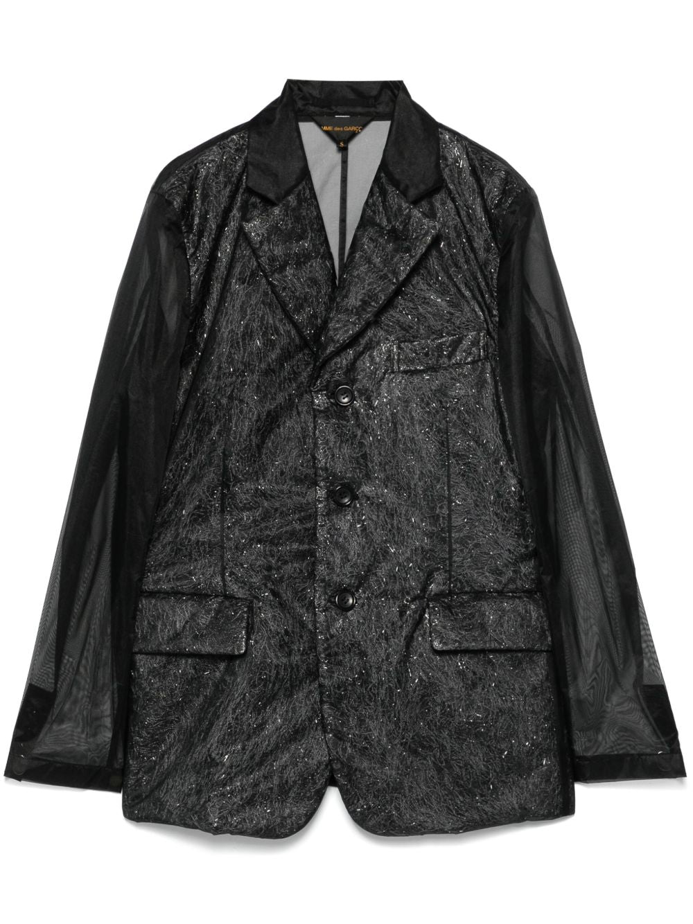 Comme Des Garcons Chiffon blazer – Nylon 100%