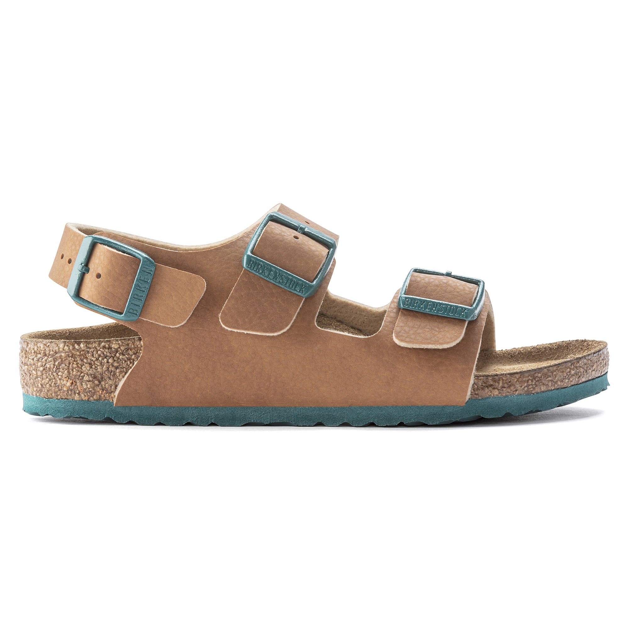 Birkenstock Milano Kids Birko-Flor – Brown Brown/Ginger Brown - view 3