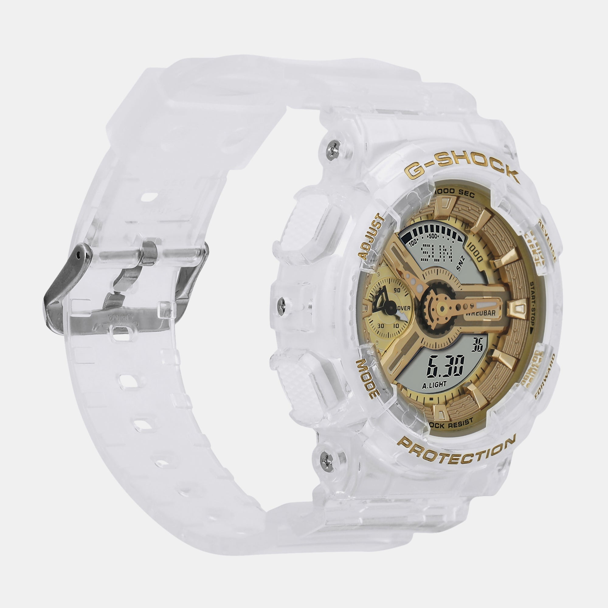 Casio G-Shock Women Women Quartz Gold Dial Analog-Digital Resin Watch G1400 - view 3