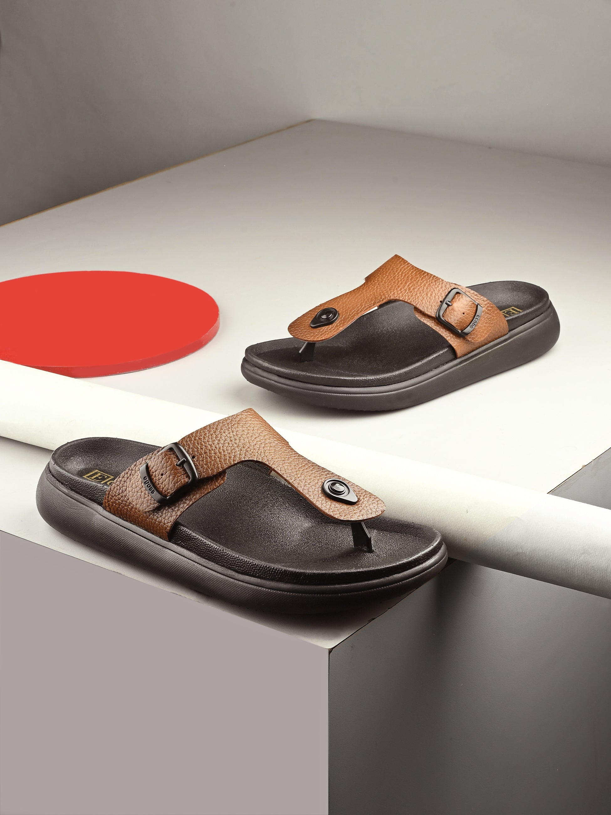 Egoss Shoes Comet Leather Slippers by Aspeerio - view 23