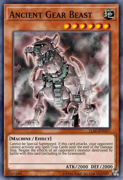 Yu-Gi-Oh! Ancient Gear Beast - DR3-EN187 - Rare - Unlimited