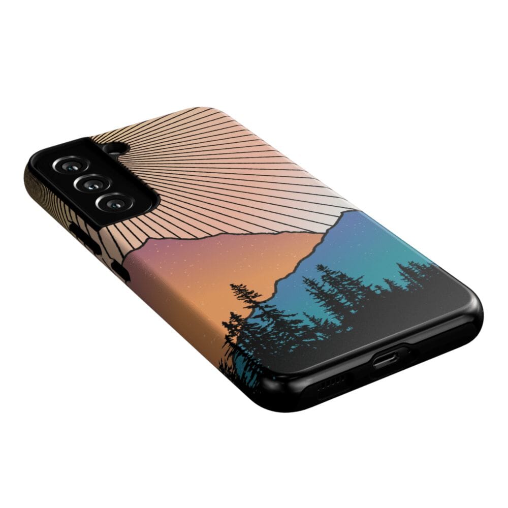 Casetry Golden Hour | Mountain Sunset Samsung Case - view 26