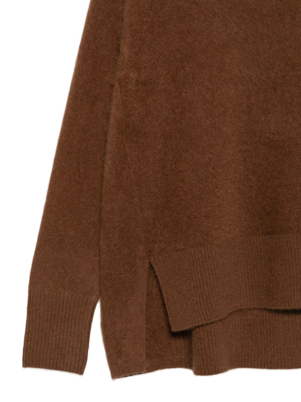 CT PLAGE Sweaters BROWN – 100% Wool - view 3