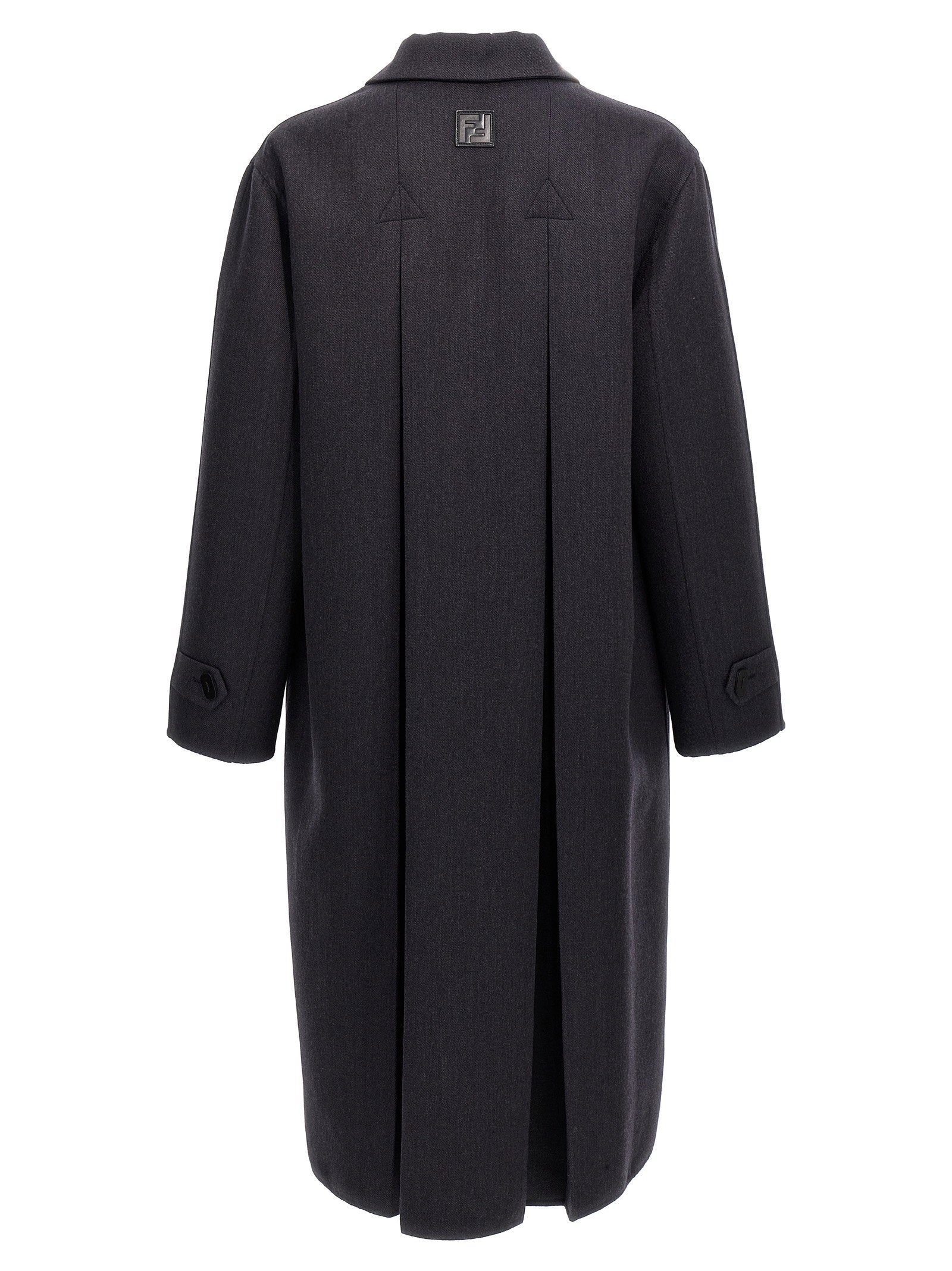 Fendi Double Wool Coat – 99% virgin wool 1% silk - view 2