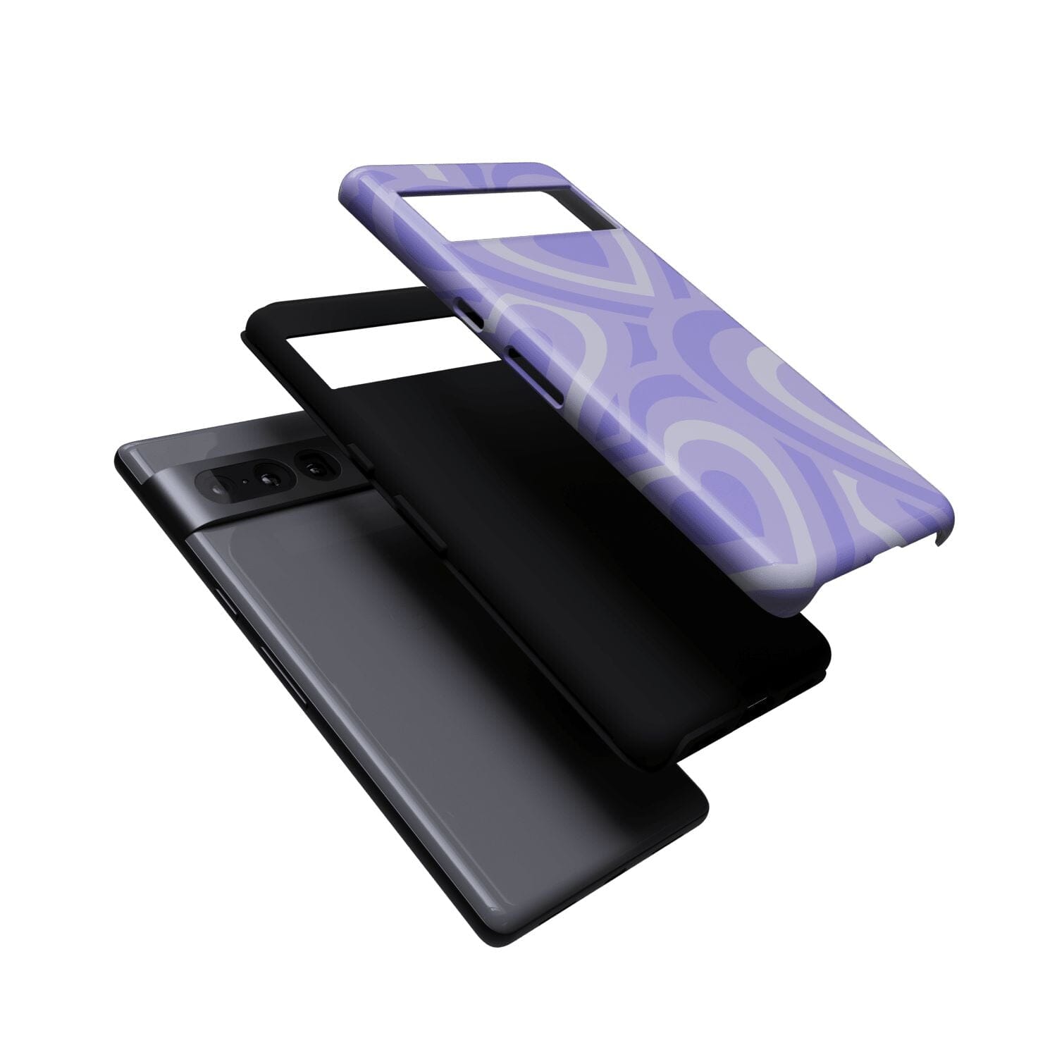 Casetry Love Song | Lavender Heart Google Pixel Case - view 12
