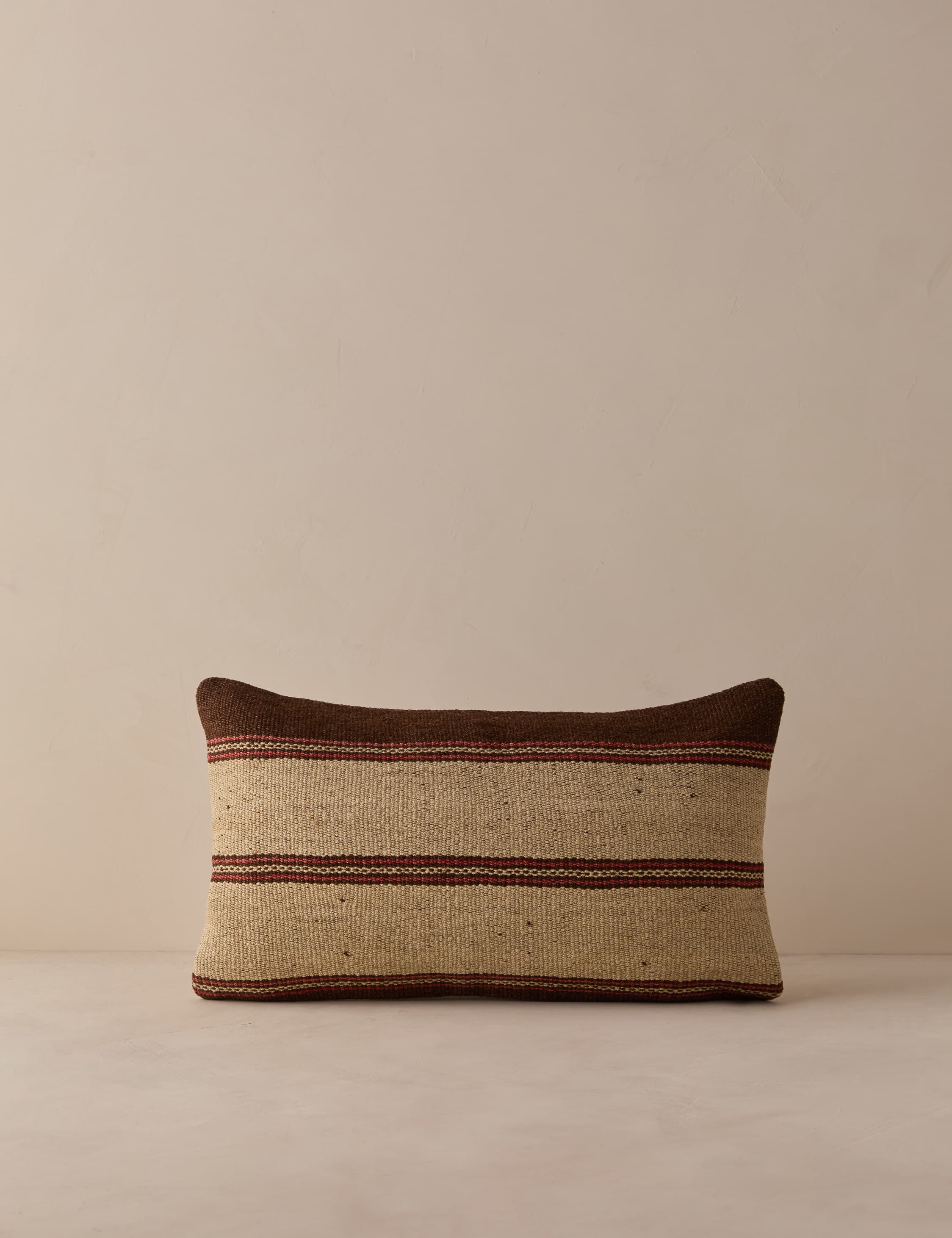 Lulu and Georgia Vintage Lumbar Pillow No. 345, 12" x 20"