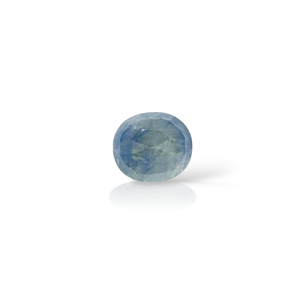 Gemsmantra Blue Sapphire - 5.29 Carats (5.819 Ratti) - view 2