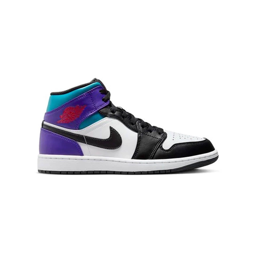 Kicks Machine Air Jordan 1 Mid 'teal Purple' Sale