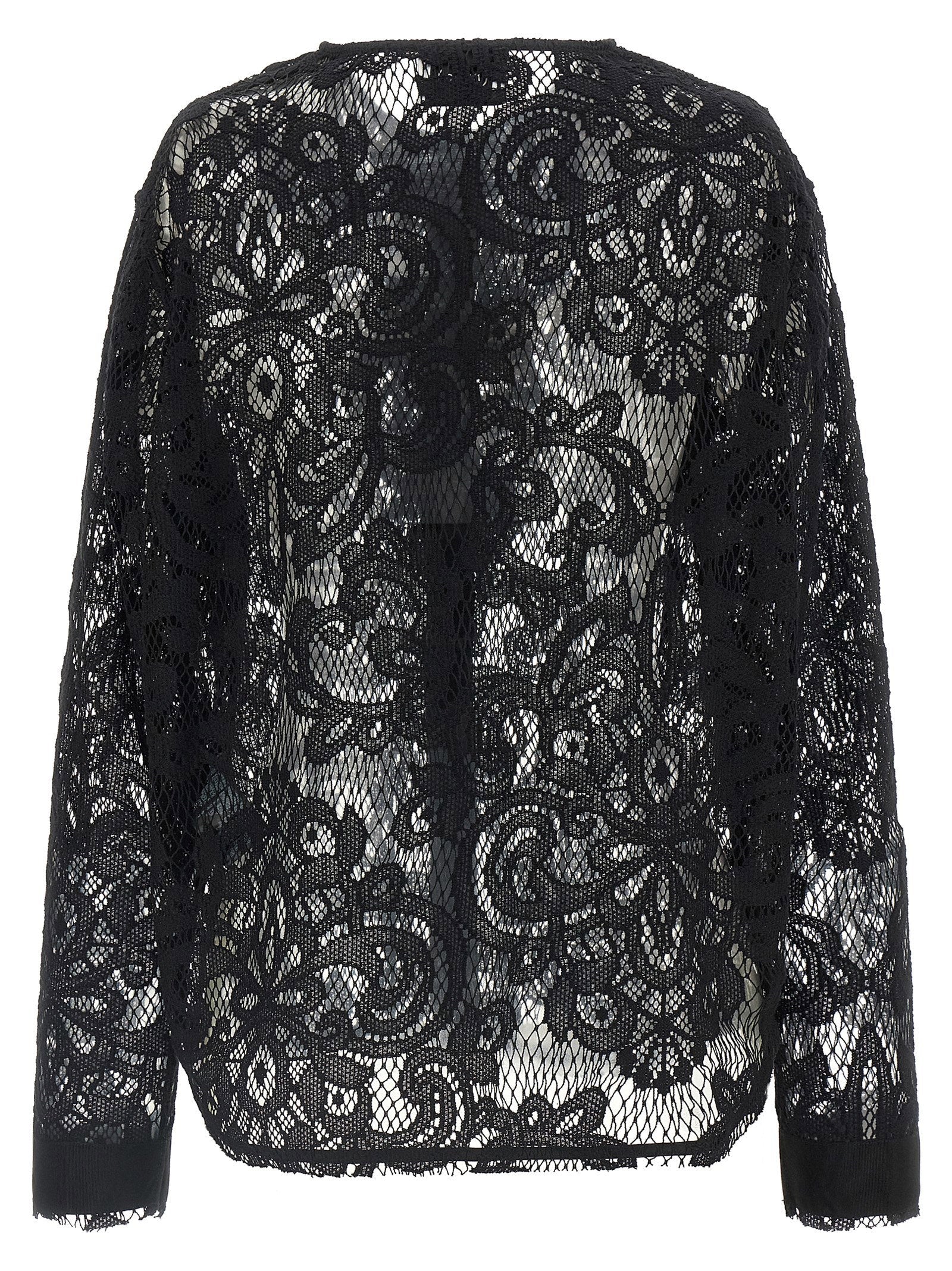 Nude Lace Shirt - view 2