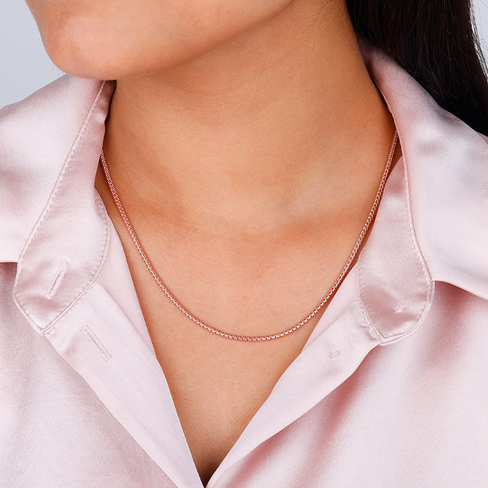 GIVA Jewellery Rose Gold Whimsical Charm Chain - view 3