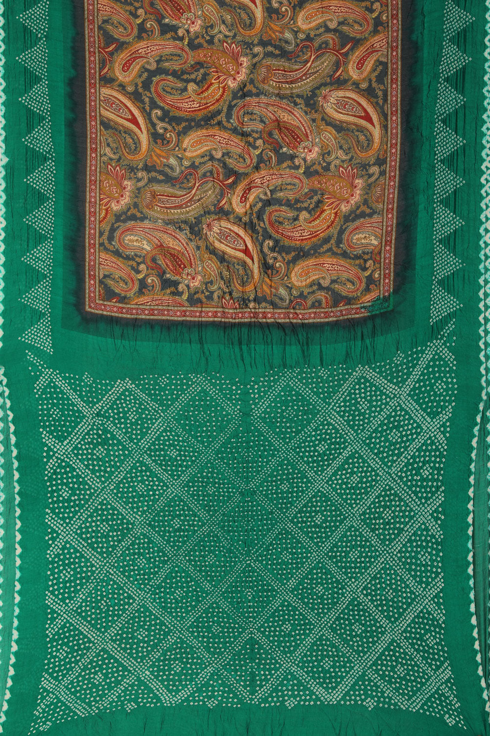 Kalanjali Gorgeous Bandhani Saree – Women's - view 3