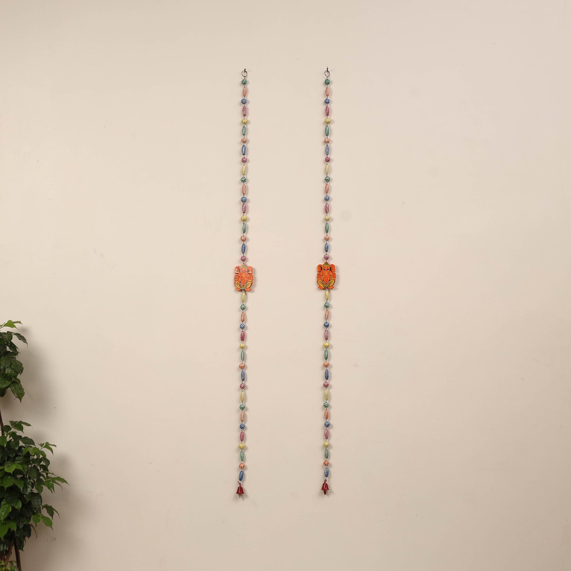 DEVENDRA SINGH Banaras Handpainted Decorative Wall Hanging Set 07