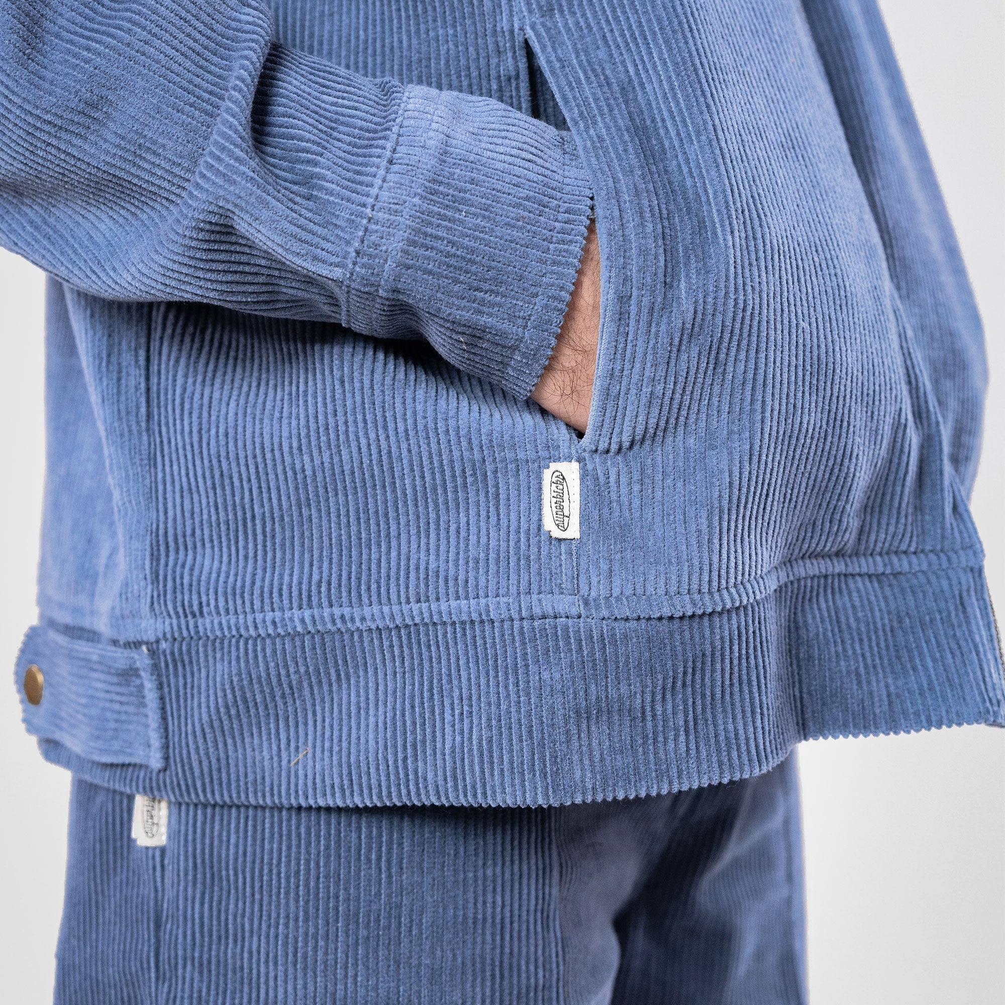 Superkicks | Corduroy Jacket { Estate Blue - view 5