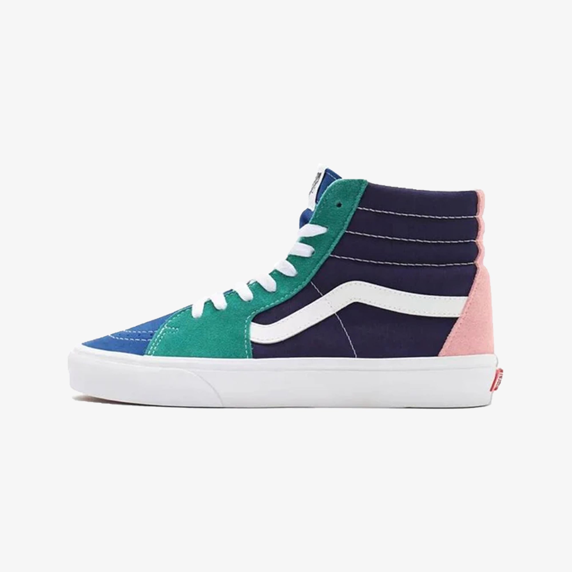 Vans | RETRO COURT SK8-HI { GREEN/WHITE/BLUE - view 2