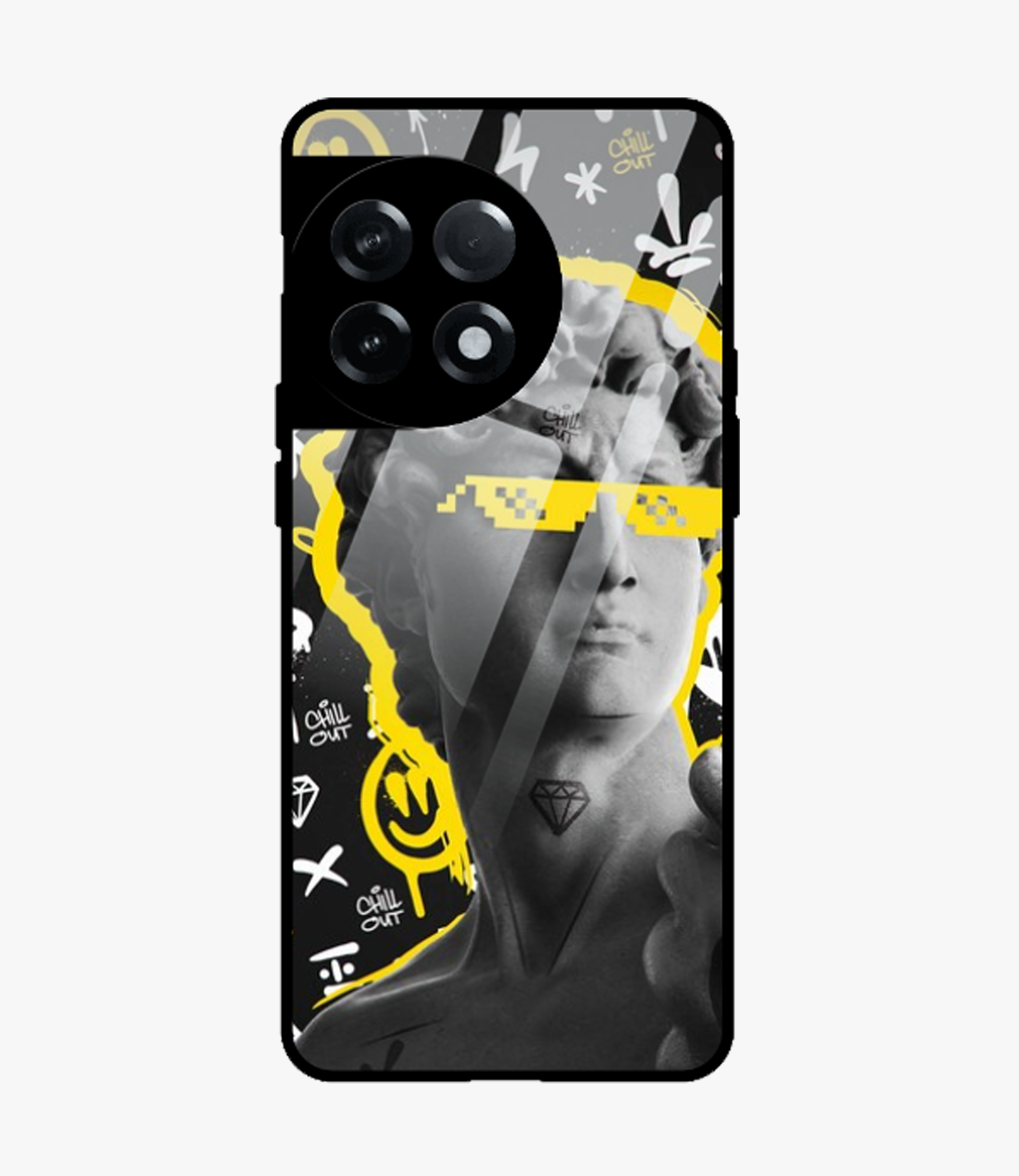 The Case Company Chill Out Glass Case for Oneplus 11