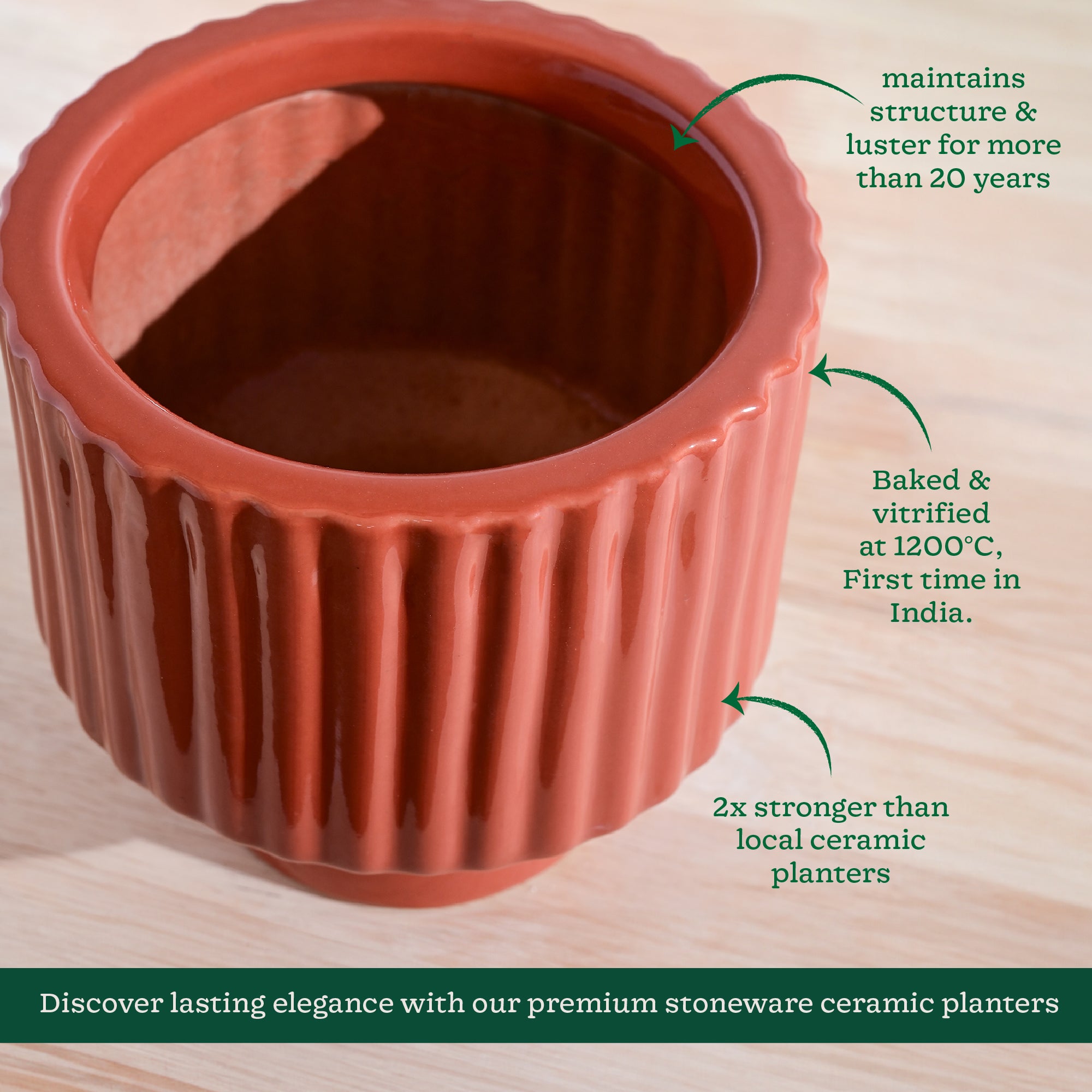 Ugaoo Forms of Love Ceramic Planter - view 29