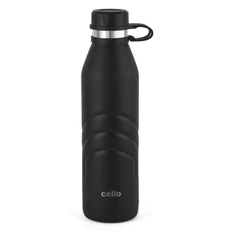 Cello Duro Crown Flask, Vacusteel Water Bottle, 1000ml