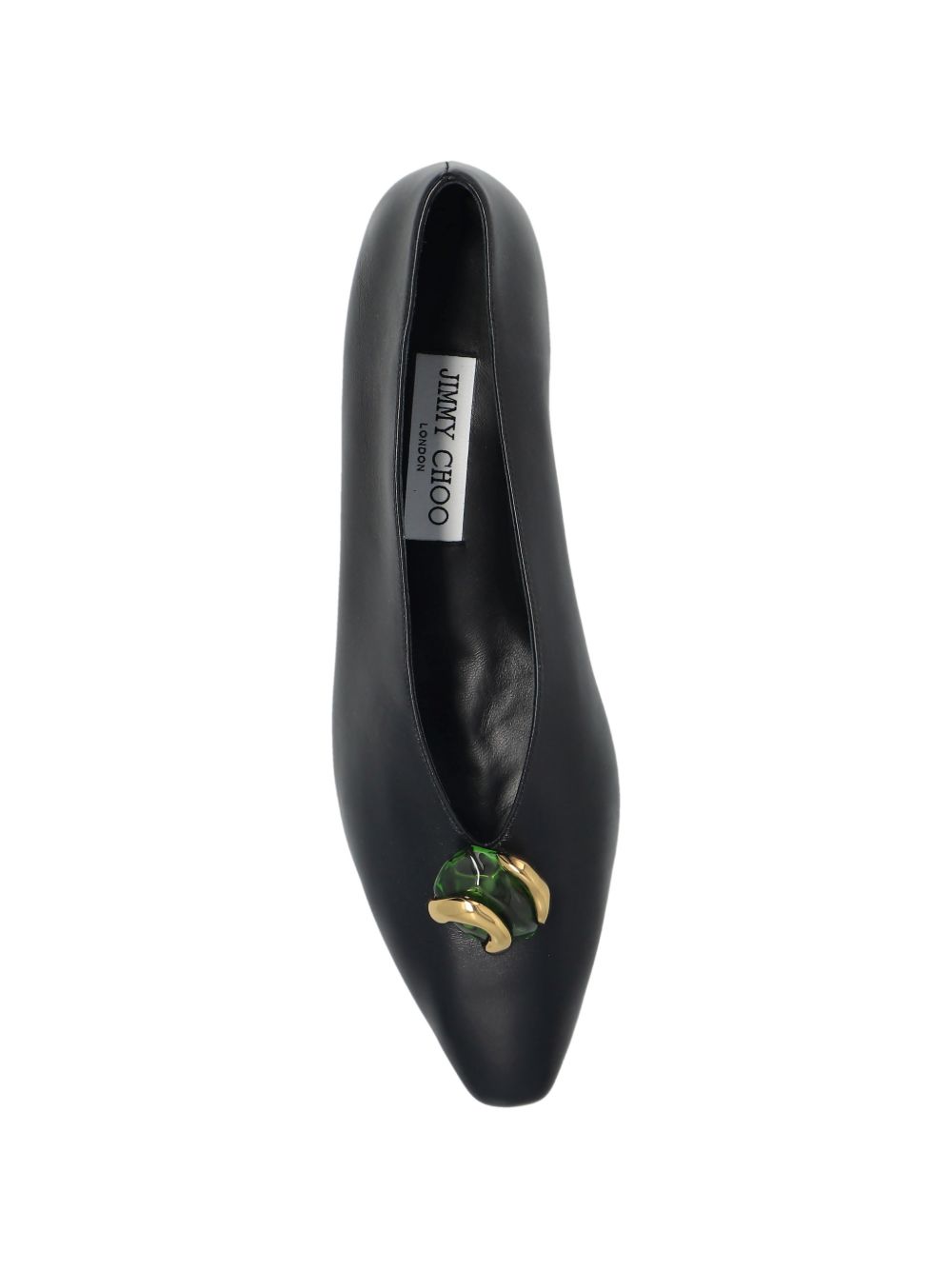JIMMY CHOO Flat shoes BLACK – 100% Lamb - view 5