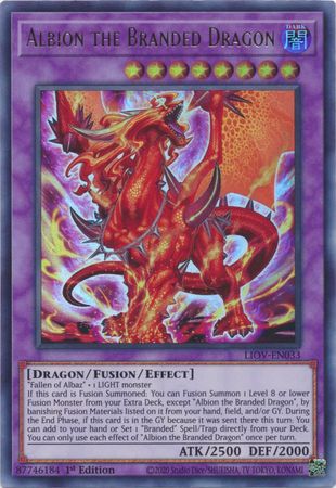 Yu-Gi-Oh! Albion the Branded Dragon - LIOV-EN033 - Ultra Rare - 1st Edition