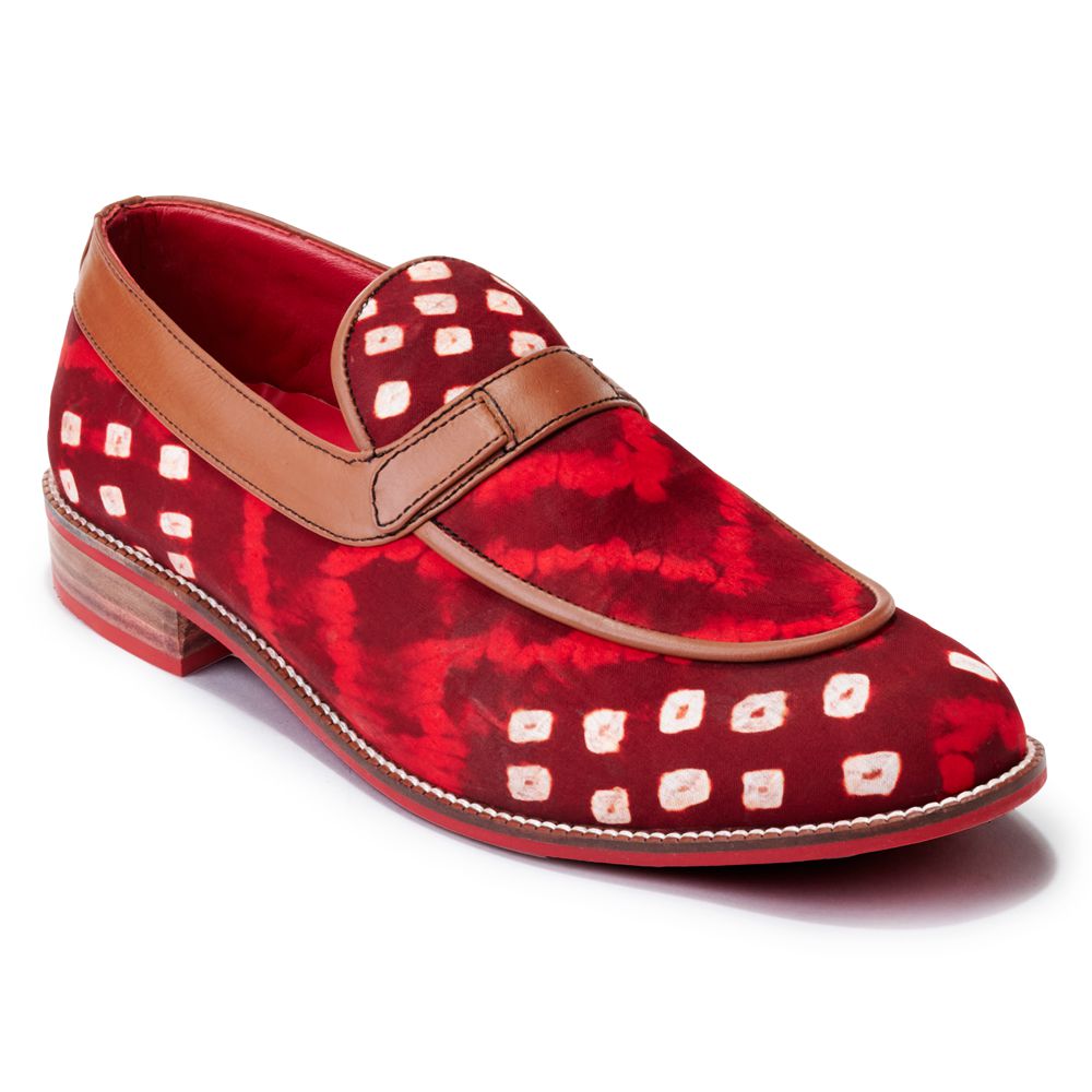 Banjaaran India Bandhni Slip_on for Men – Tan (discontinued) - view 5