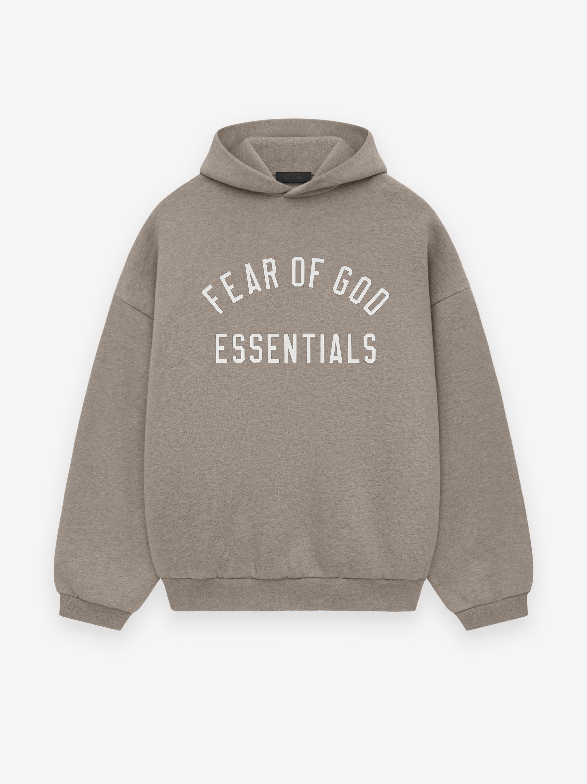 ESSENTIALS Fleece Hoodie – Heather Gray