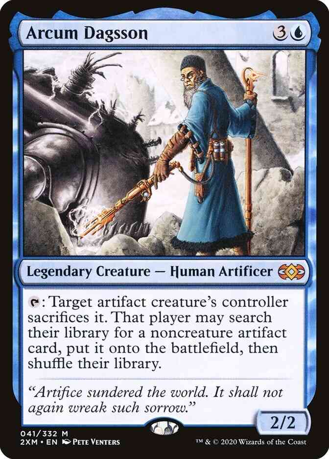 Arcum dagsson 41 – Magic Arcum Dagsson [41] [Double Masters] [Non-Foil]