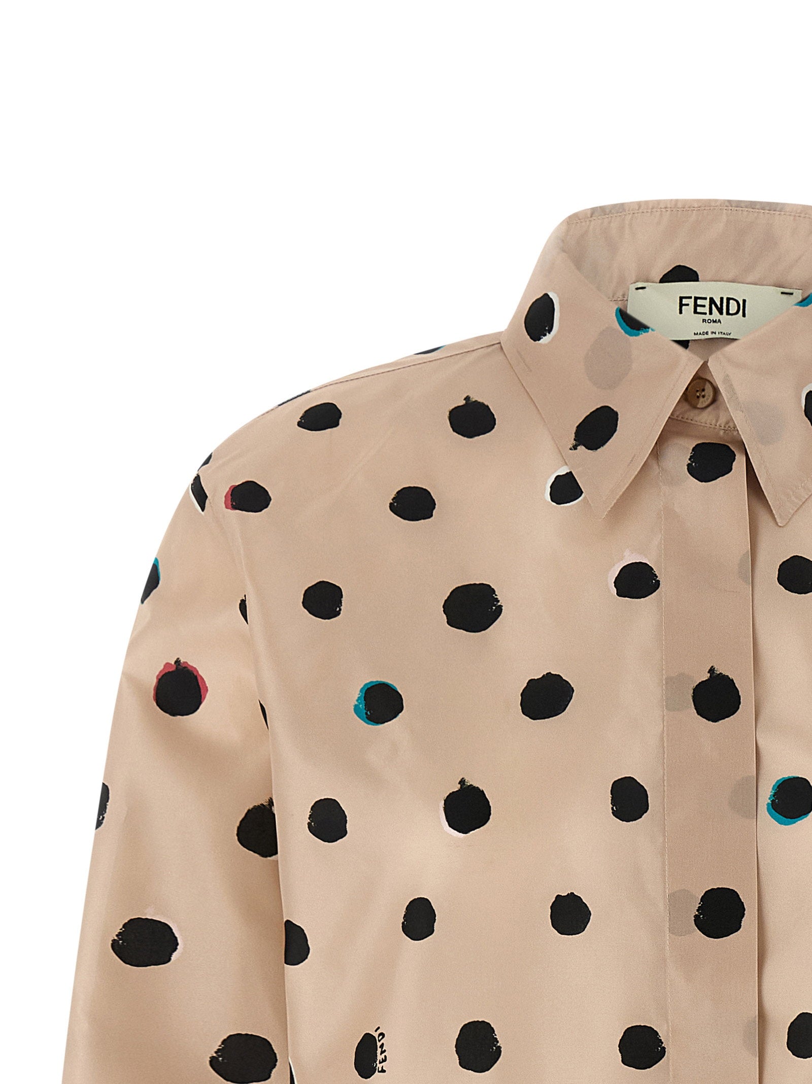 Fendi Falena Dots Shirt – 100% silk - view 3