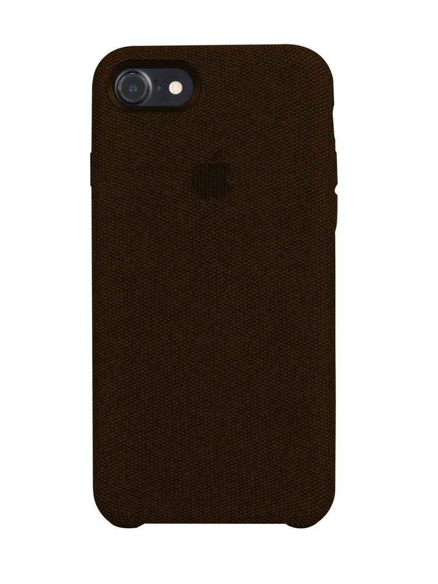KShop Fabric Case For iPhone 7 - Brown