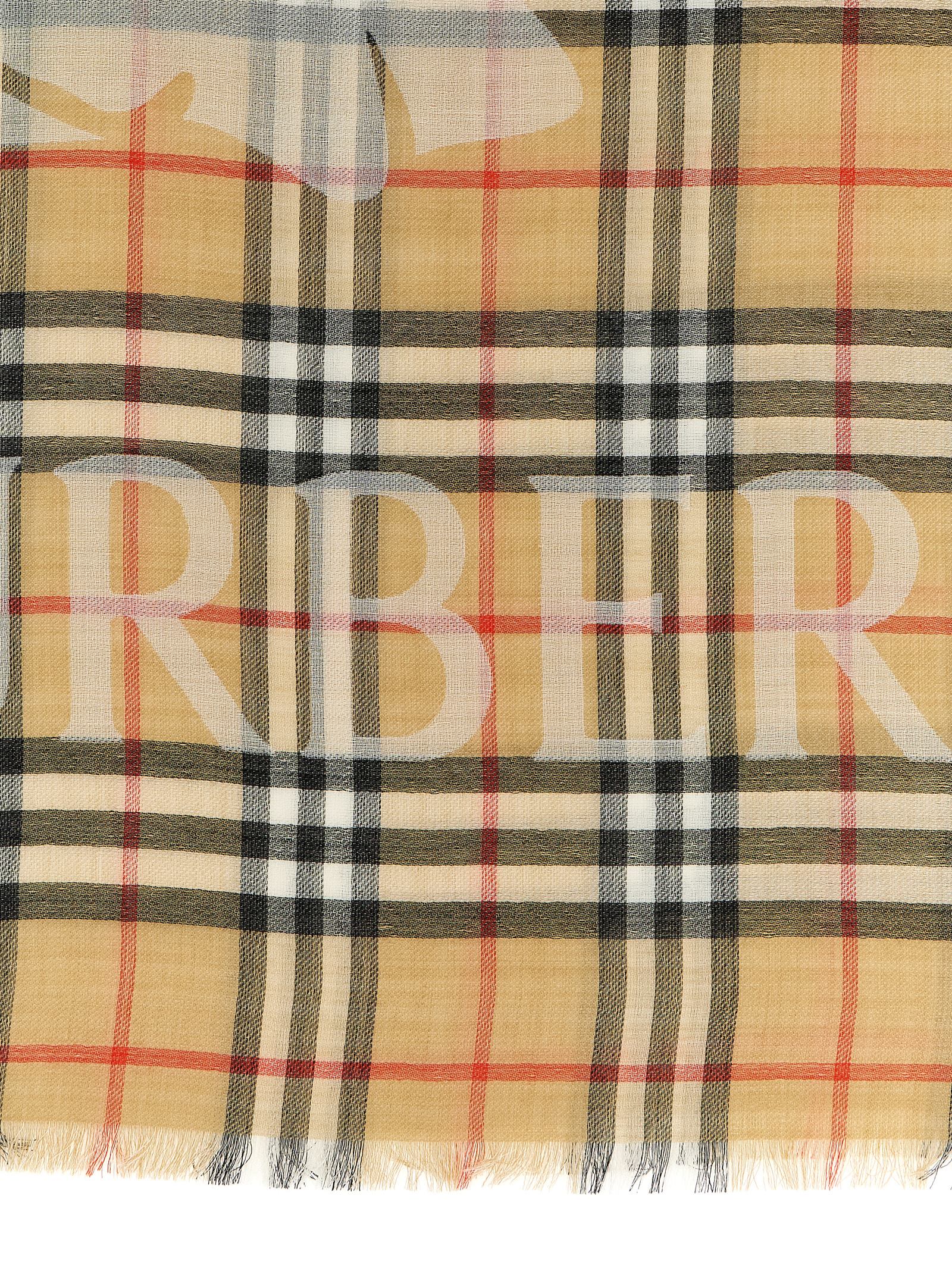 Burberry Equestrian Knight Design Scarf - view 2