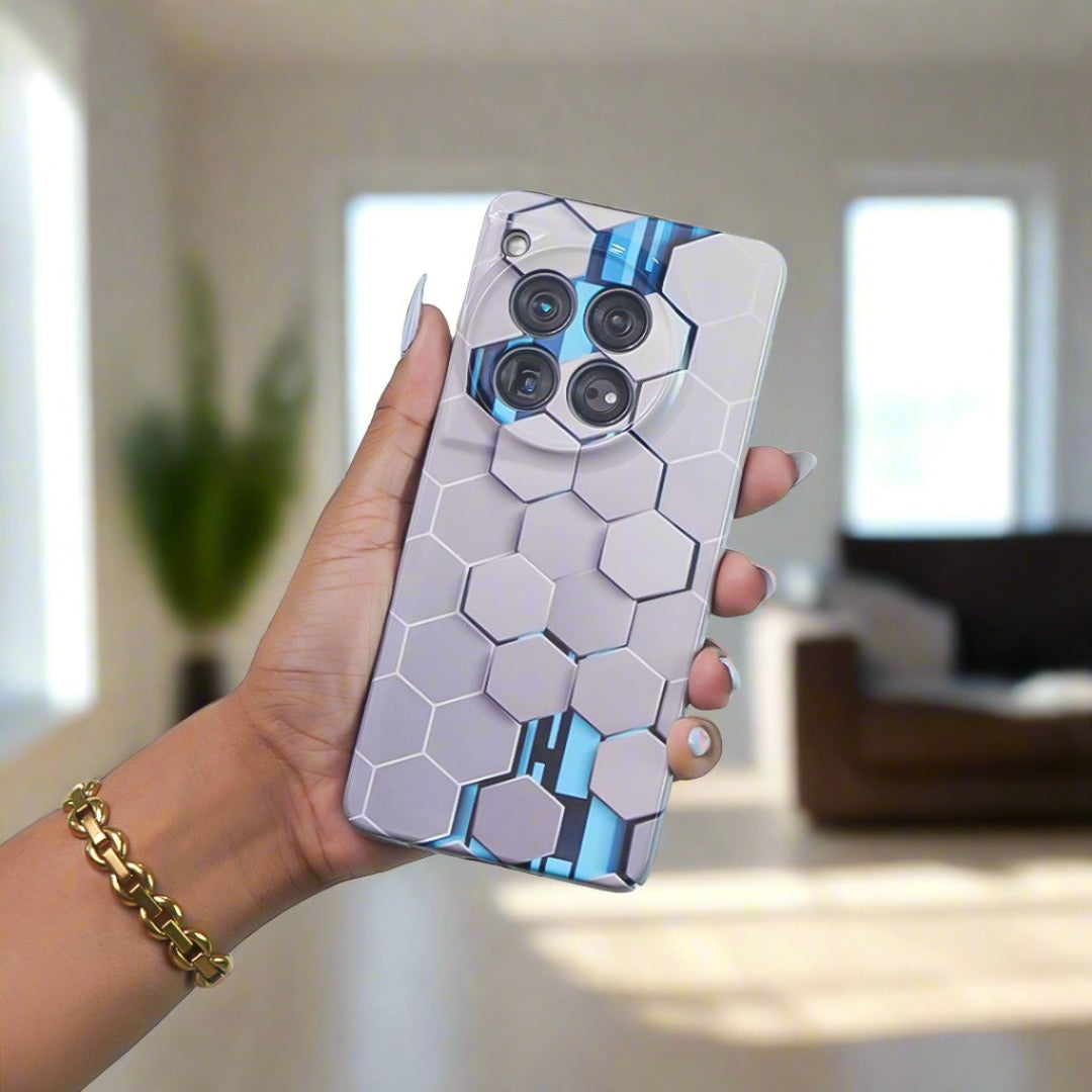 Million Cases 3D Honeycomb Hive Pattern Case - OnePlus