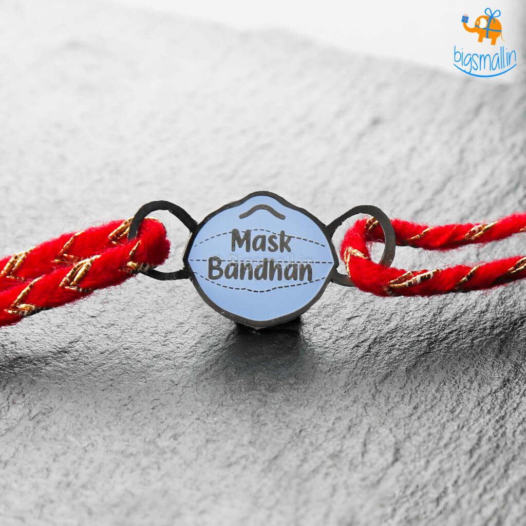 Bigsmall_piu Mask Bandhan Rakhi
